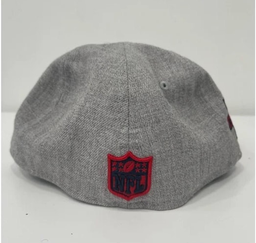5950 NEW ENGLAND PATRIOTS HEATHER PATCH 7 7/8