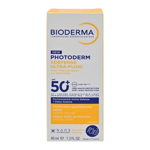 Bioderma Bloqueador Solar Photoderm Xdefense Ultra-Fluid Spf50+ Invisible *40 ml