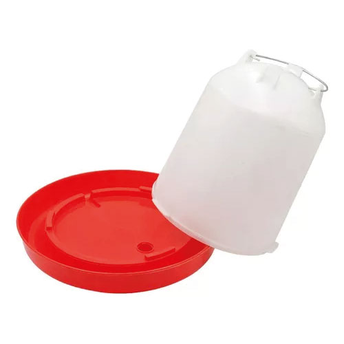 BEBEDERO DE POLLOS AEREO 4L PLAST.*