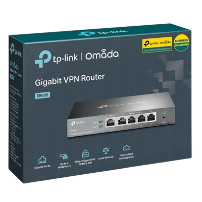 ROUTER VPN OMADA ER605 TL-R605 ER605 V2 TP-LINK TPLINK SAFESTREAM GIGABIT MULTI-WAN