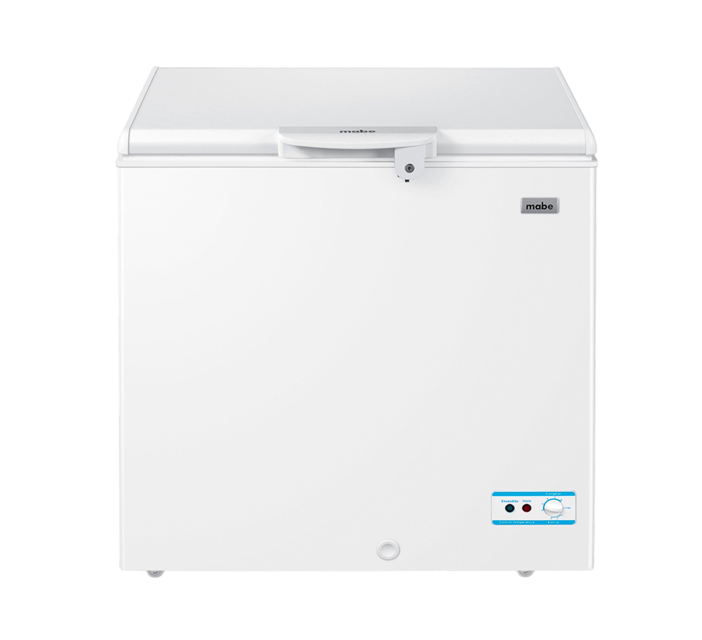 MABE congelador horizontal 198L BLANCO