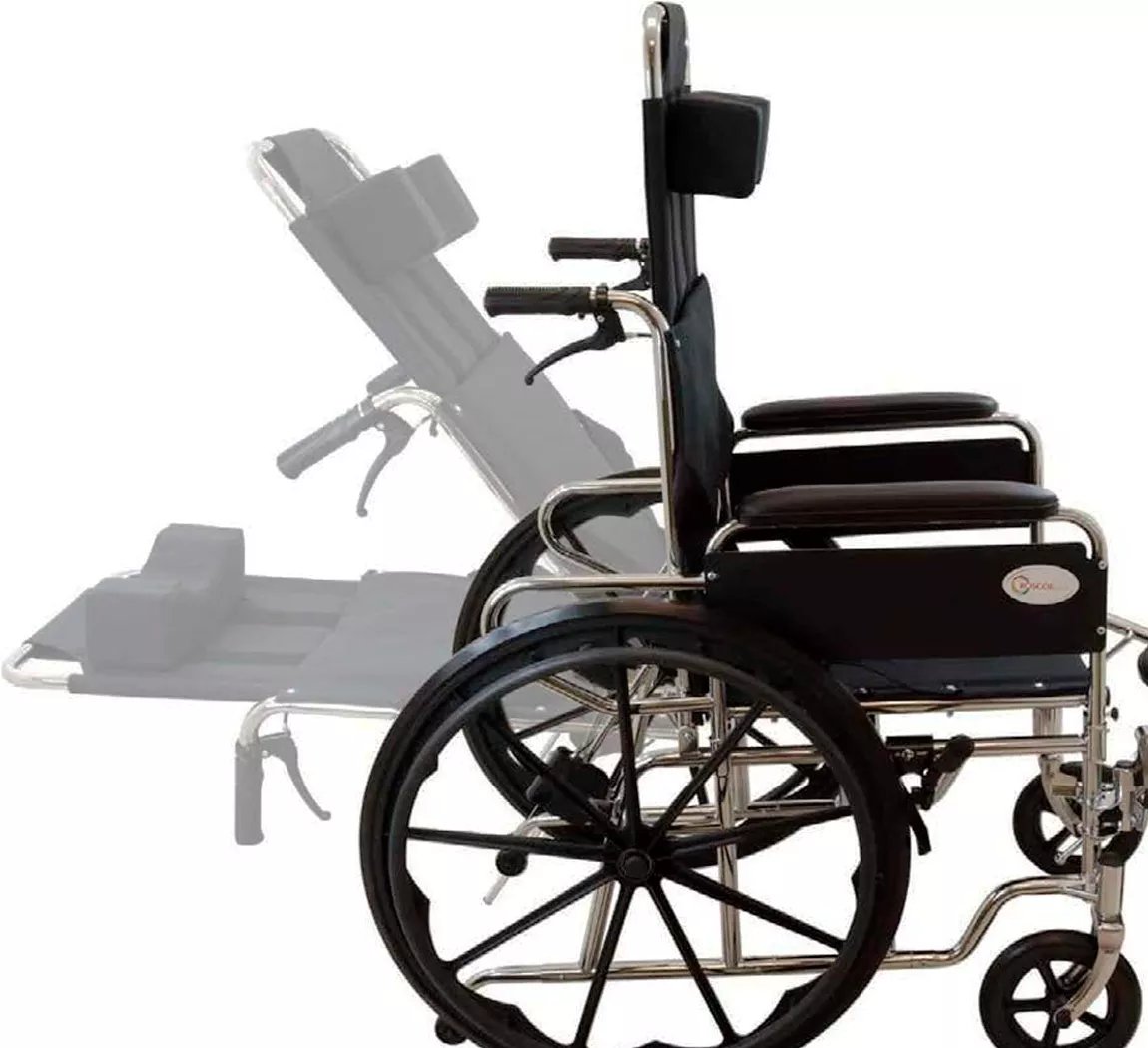 Century Medical Silla De Ruedas Reclinable Color Verde