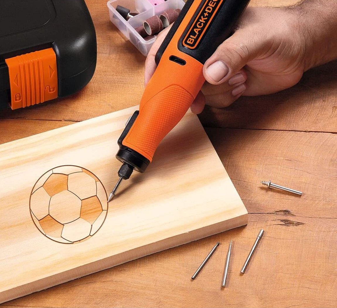 Black decker herramienta rotativa inalambrica kit con 36 accesorios