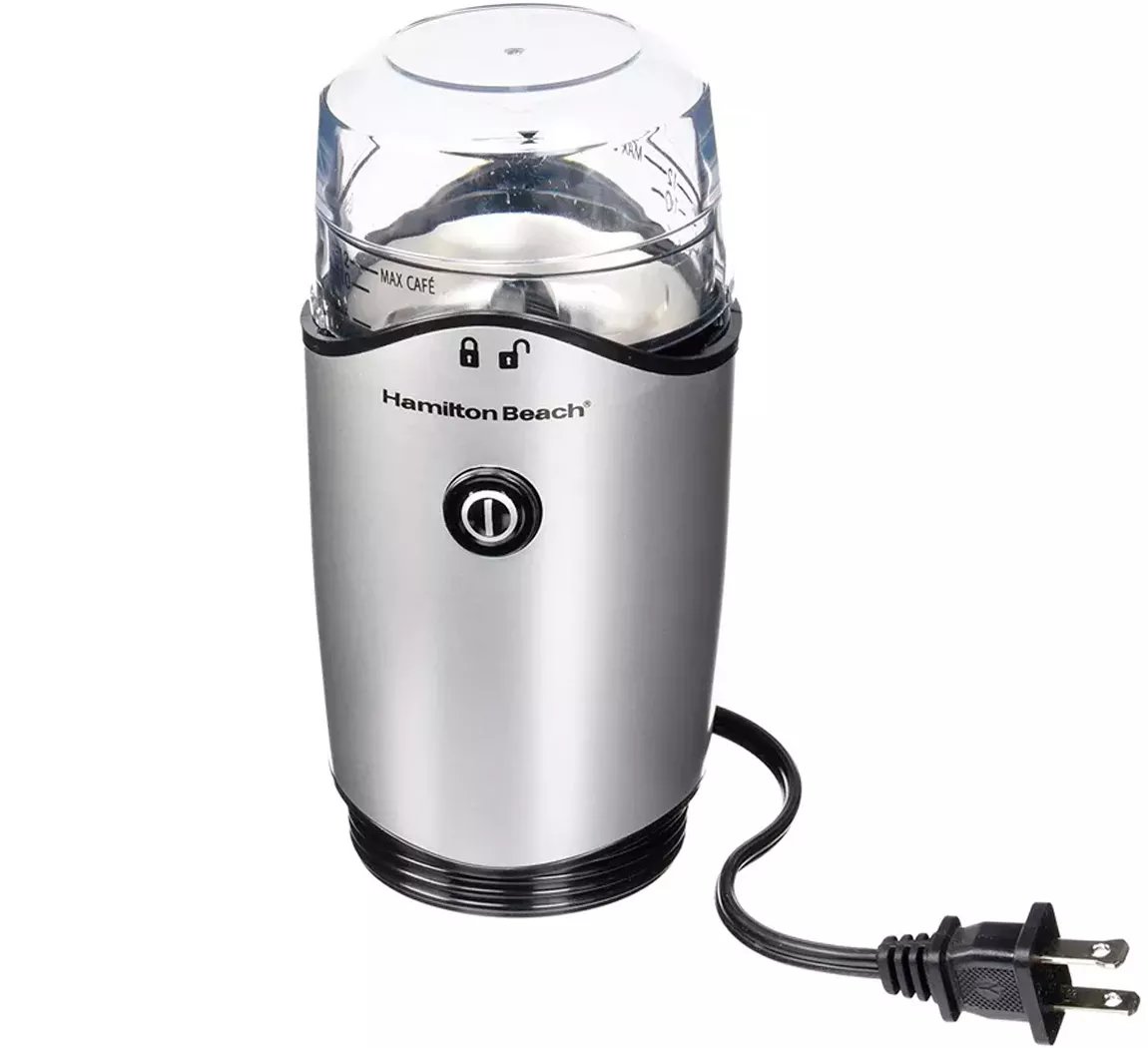 Hamilton Beach Molino De Café Acero Inoxidable 12 Tazas