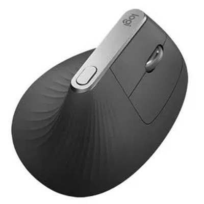 MOUSE LOGITECH MX VERTICAL ERGONOMICO BLUETOOTH USB RECARGABLE COLOR NEGRO