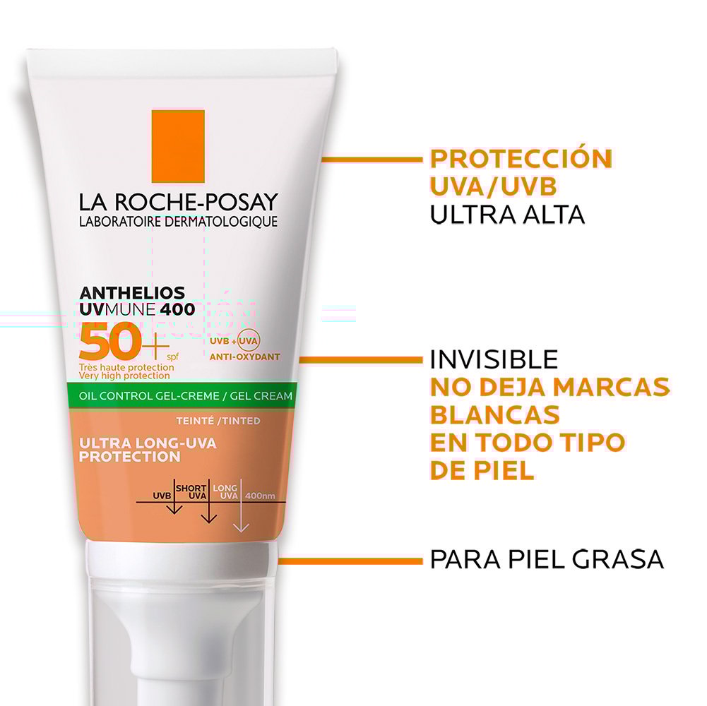 La Roche Anthelios Xl Gelcre 50+Col 50 ml