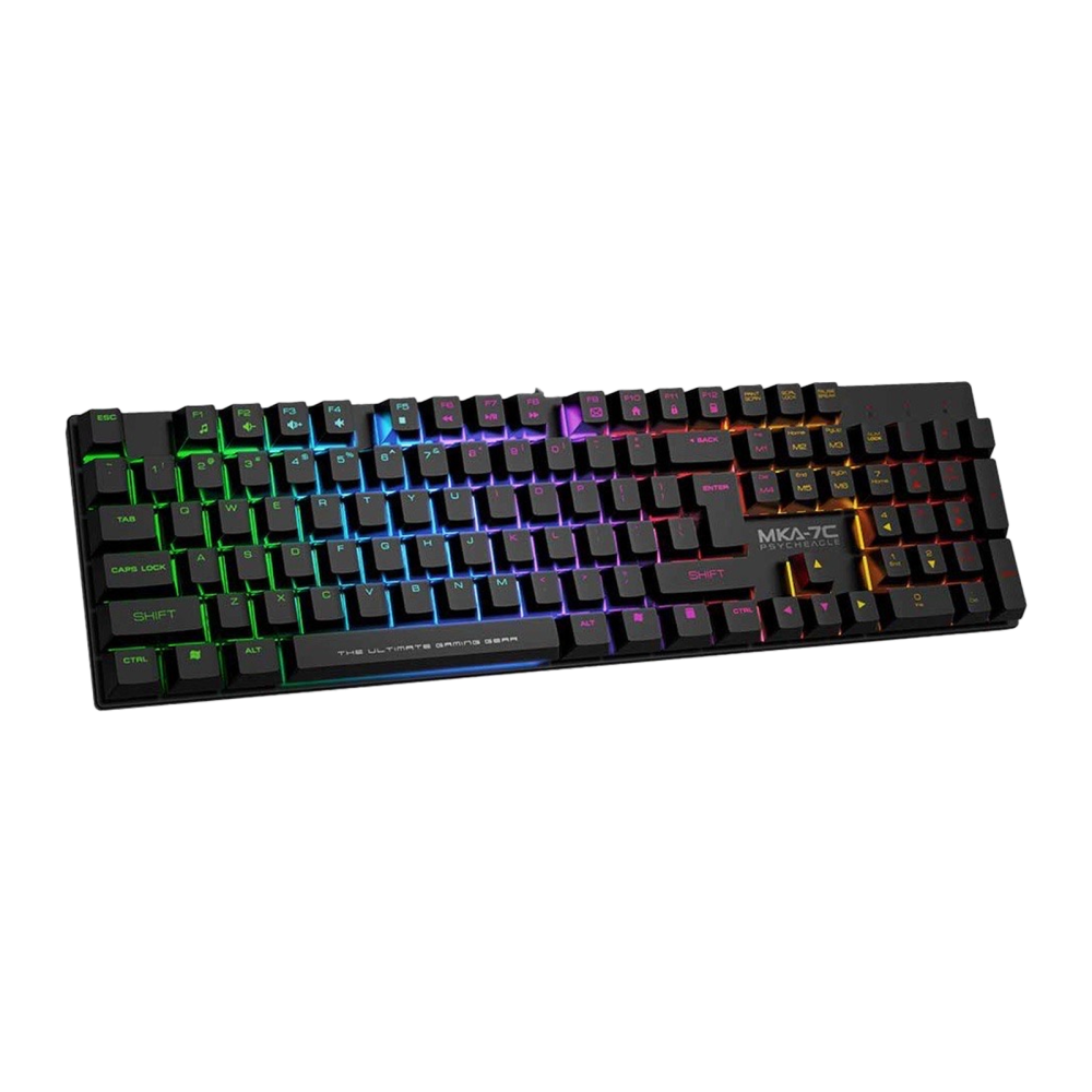 TECLADO ARMAGGEDDON MECANICO MKA 7C BLACK LR