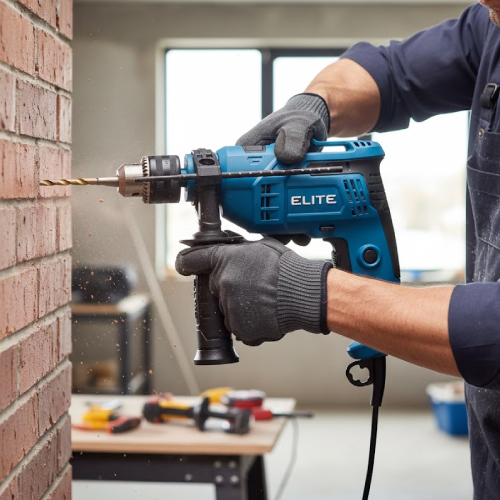 TALADRO PERCUTOR 1/2" 750W 3000RPM 110V ELITE ID710