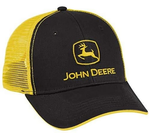 John Deere Negro/Amarillo