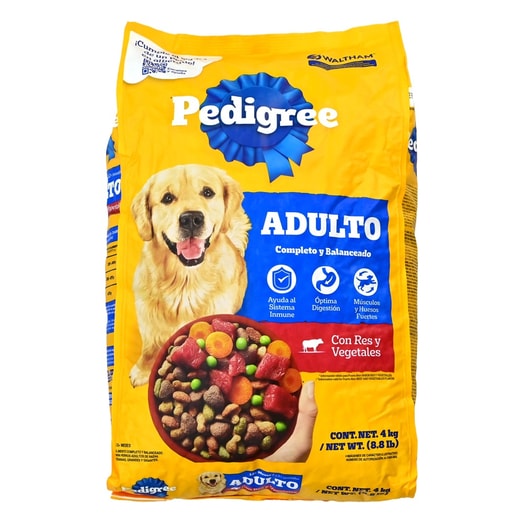 Pedigree Alimento Seco Nc Seco Perro Adulto *4Kg