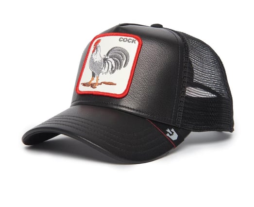 GOORIN BROS THE COCK LEATHER