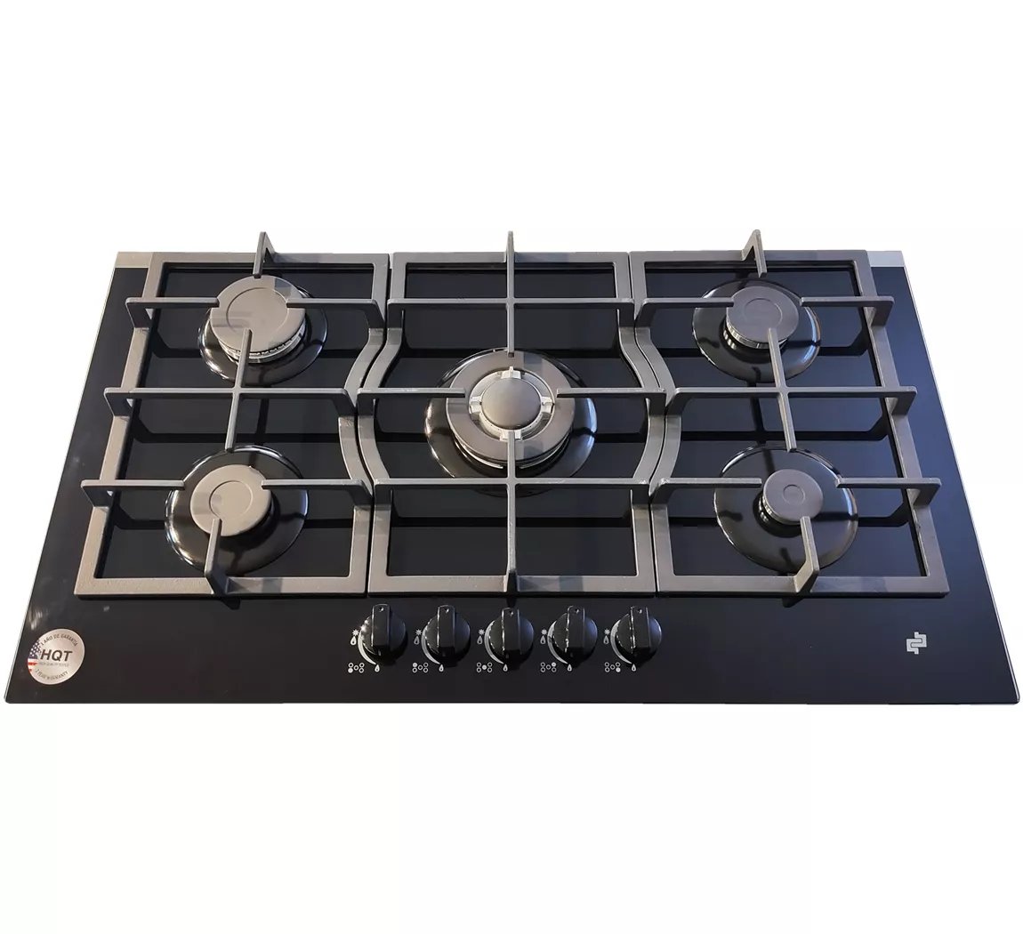 BP Munich II Encimera Vitrocerámica  5 Quemadores a Gas Encendido Eléctrico