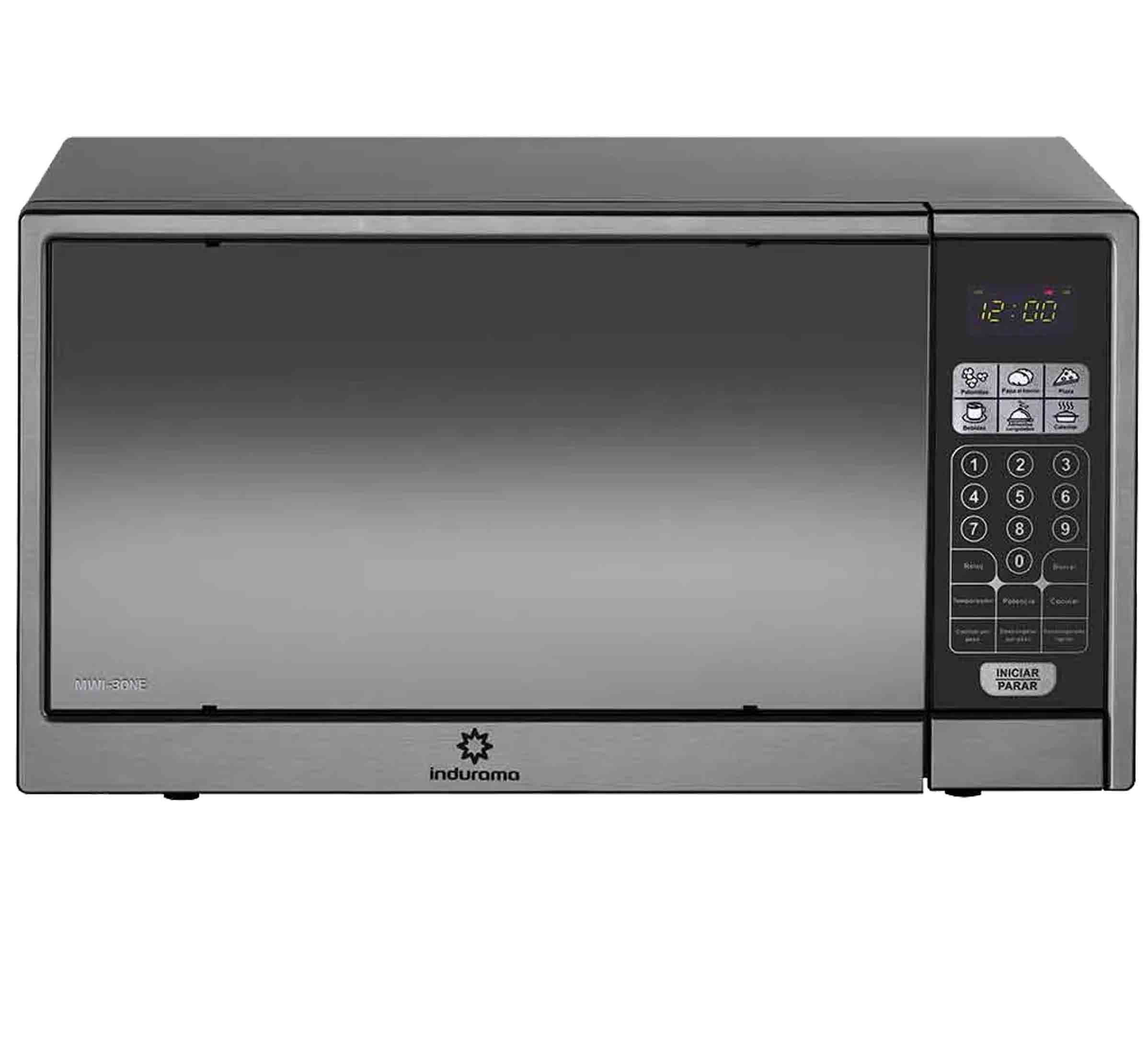 Indurama Microondas 30 Lt Puerta vidrio espejo