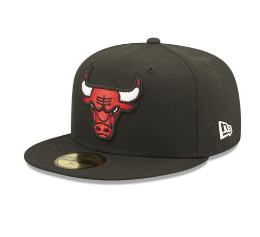 5950 NEW ERA CHICAGO BULLS NEGRA 7 1/8