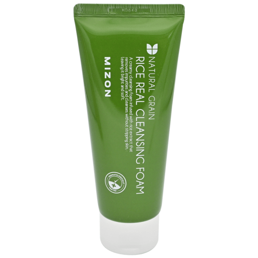 Mizon Jabón Facial Natural Grain Rice Real Cleansing Foam 150 ml