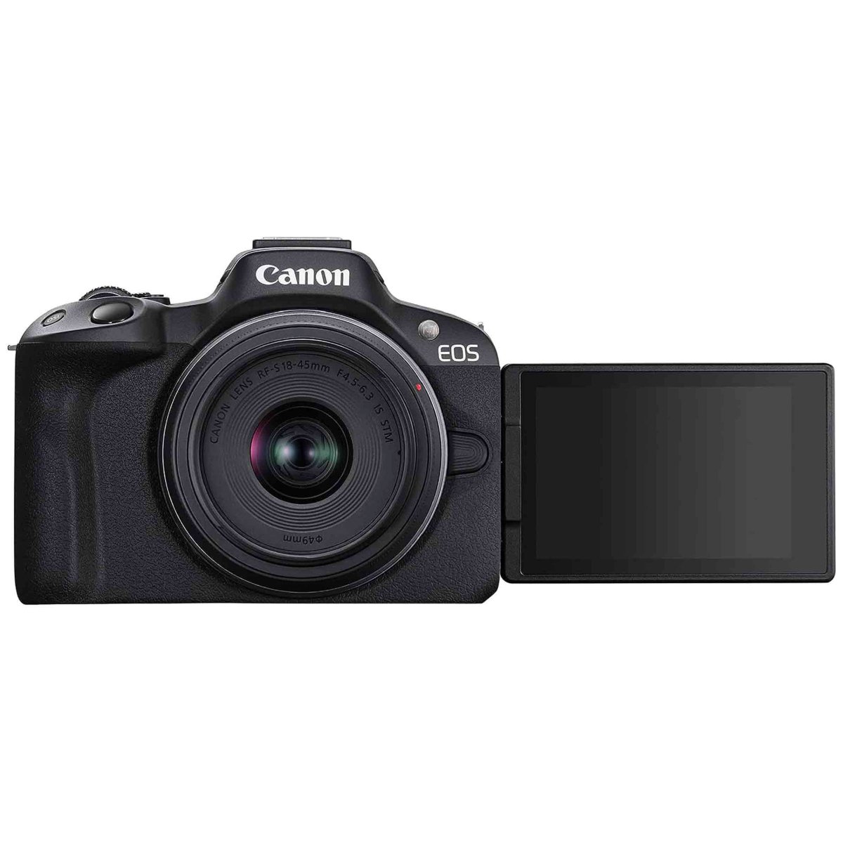 Canon Cámara EOS R50 RF-S 18-45MM F4.5-6.3 IS  STM KIT Negro