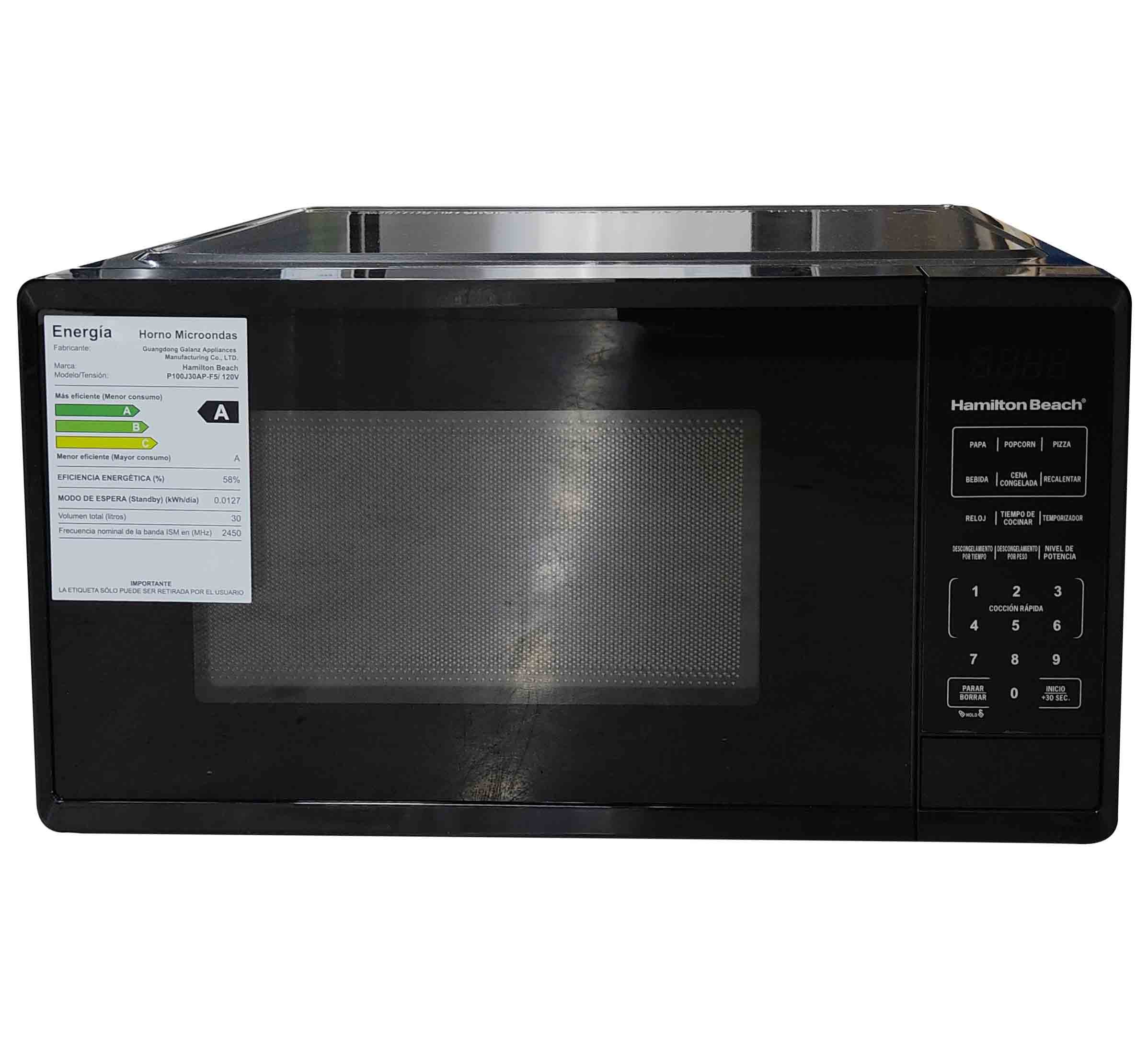 Hamilton beach micro digital 30L black