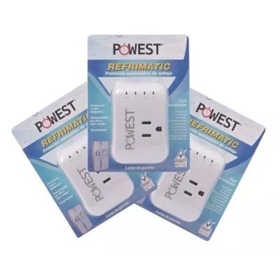 PROTECTOR DE VOLTAJE POWEST A 120 V 10 AMPERIOS REF. REFRIMATIC NPRREF-7281