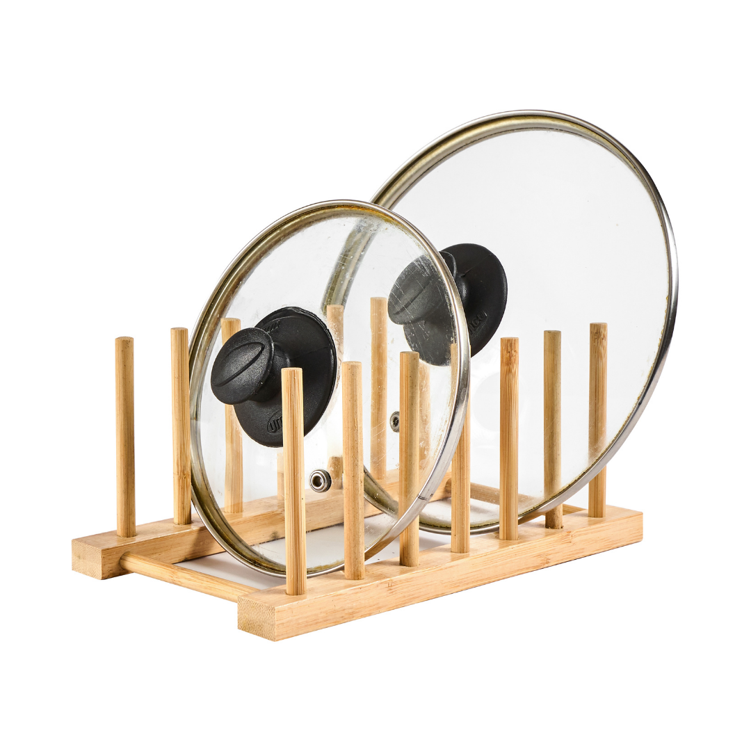 Organizador de tapas, platos o tablas de cocina