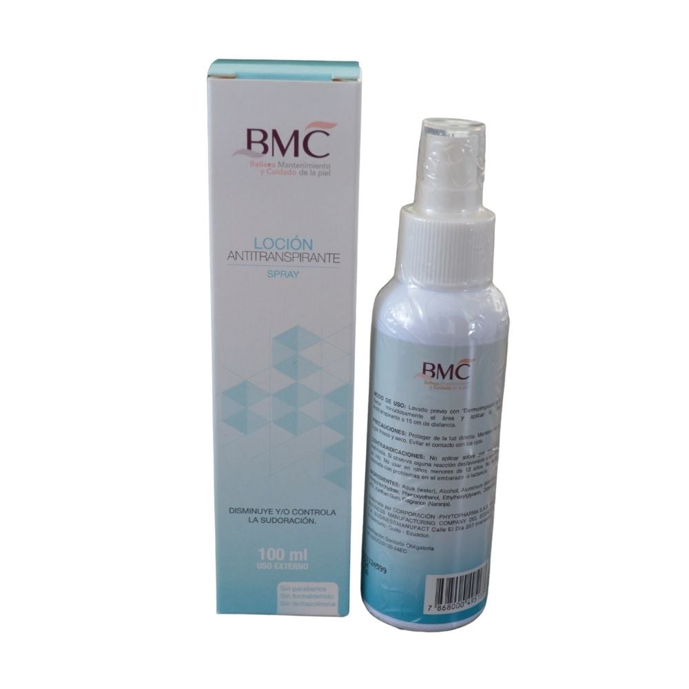 Bmc Loción Antitranspirante Spray 100 ml