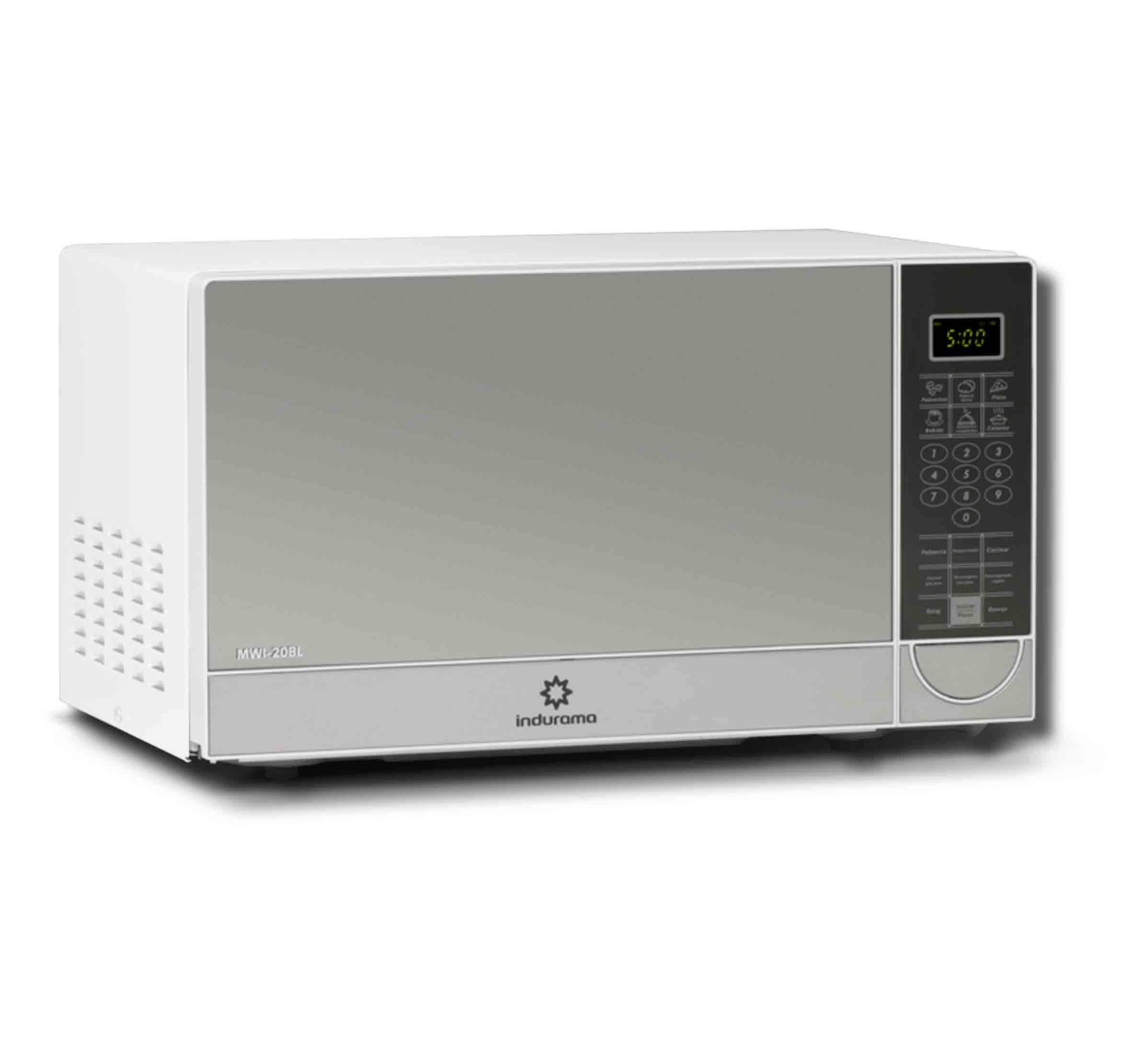 Indurama Microondas 20 Lt 8 niveles potencia