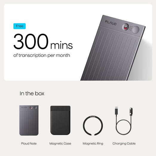 Grabadora de voz AI | PLAUD Note