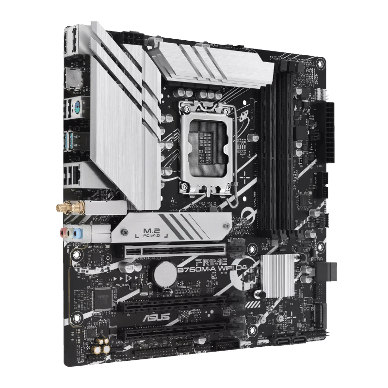 MAINBOARD ASUS PRIME B760M-A WIFI D4 DDR4 LGA1700 MICRO ATX