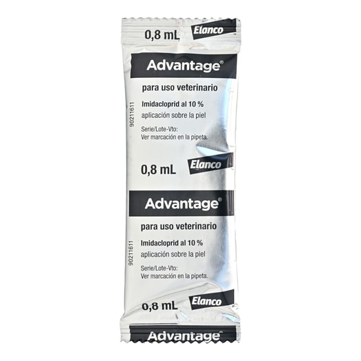 Advantage Antiparasitario 4-8 Kg Elanco Para Gato *1
