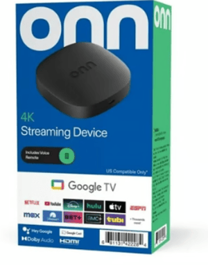 ONN 4K STREAMING DEVICE