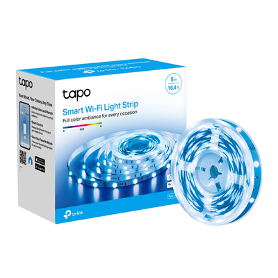 TIRA LED WIFI TAPO L920 5  MULTICOLOR ALEXA Y GOOGLE 5 METROS RGBIC APP TAPO