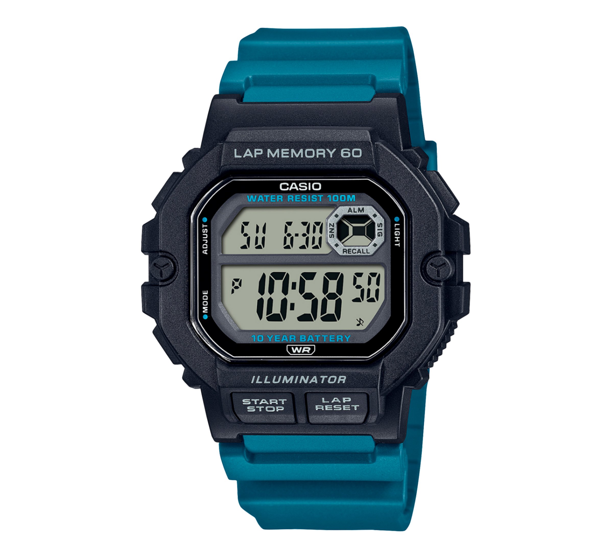 Casio reloj digital Hora mundial