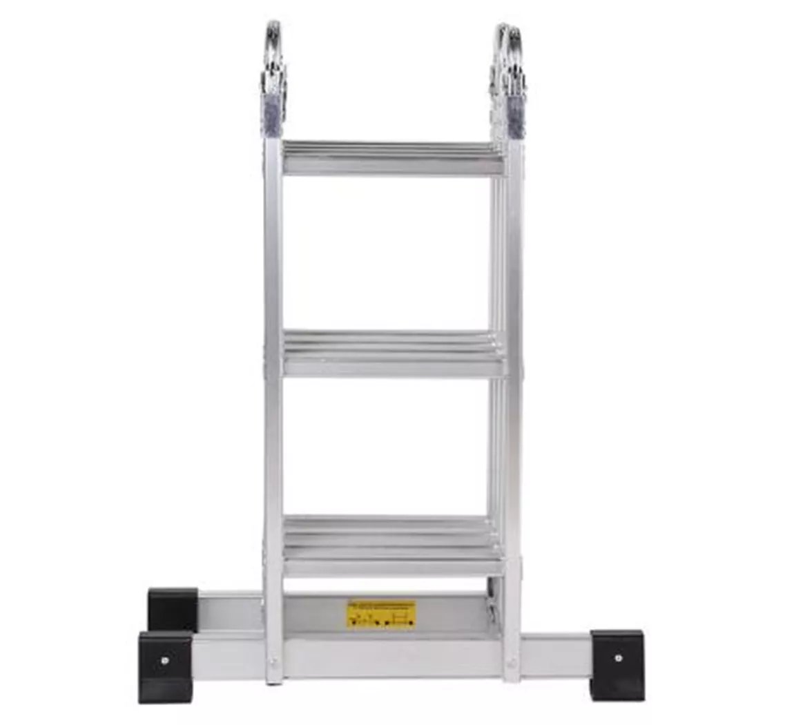 Bp escalera de aluminio mammut 4x4 16 peldaños 4.80m