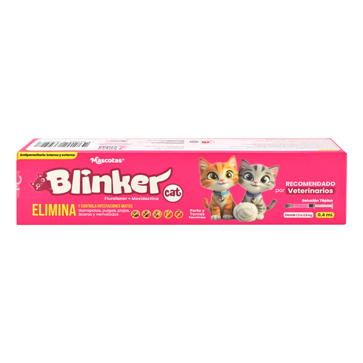 Blinker Cat Antiparasitario Int-Ext Sol *0.4Ml