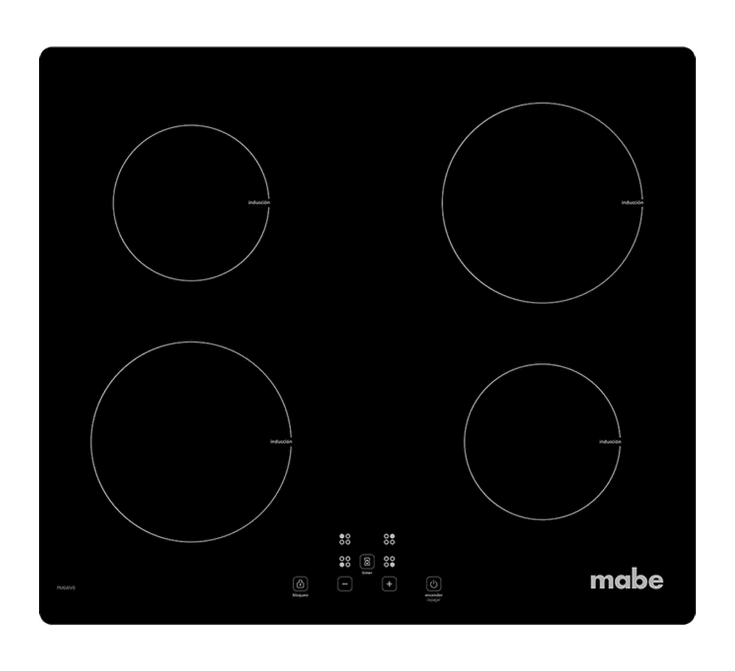 Mabe encimera de induccion | 60cm  | 4 quemadores