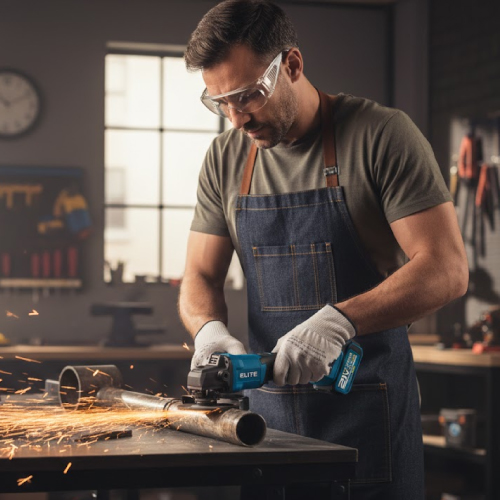 ESMERILADORA INALAMBRICA 5" 10000RPM 21V+BAT4AH ELITE XAG2195K