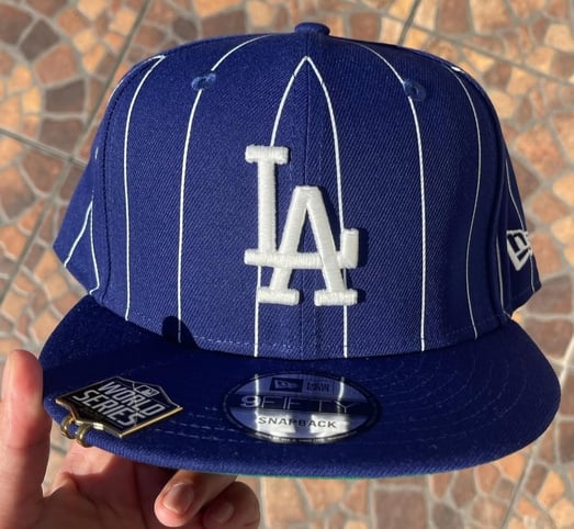 950 LA DODGERS PIN STRIPE GREEN UV