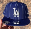 950 LA DODGERS PIN STRIPE GREEN UV