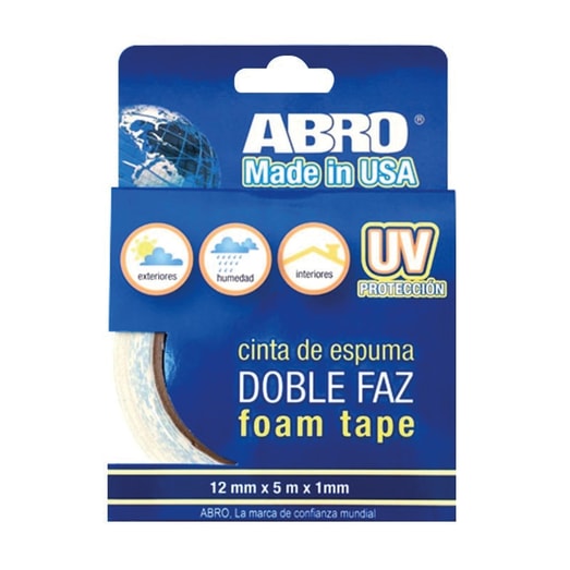 CINTA DOBLE FAZ ABRO 18MMX5MX1MM