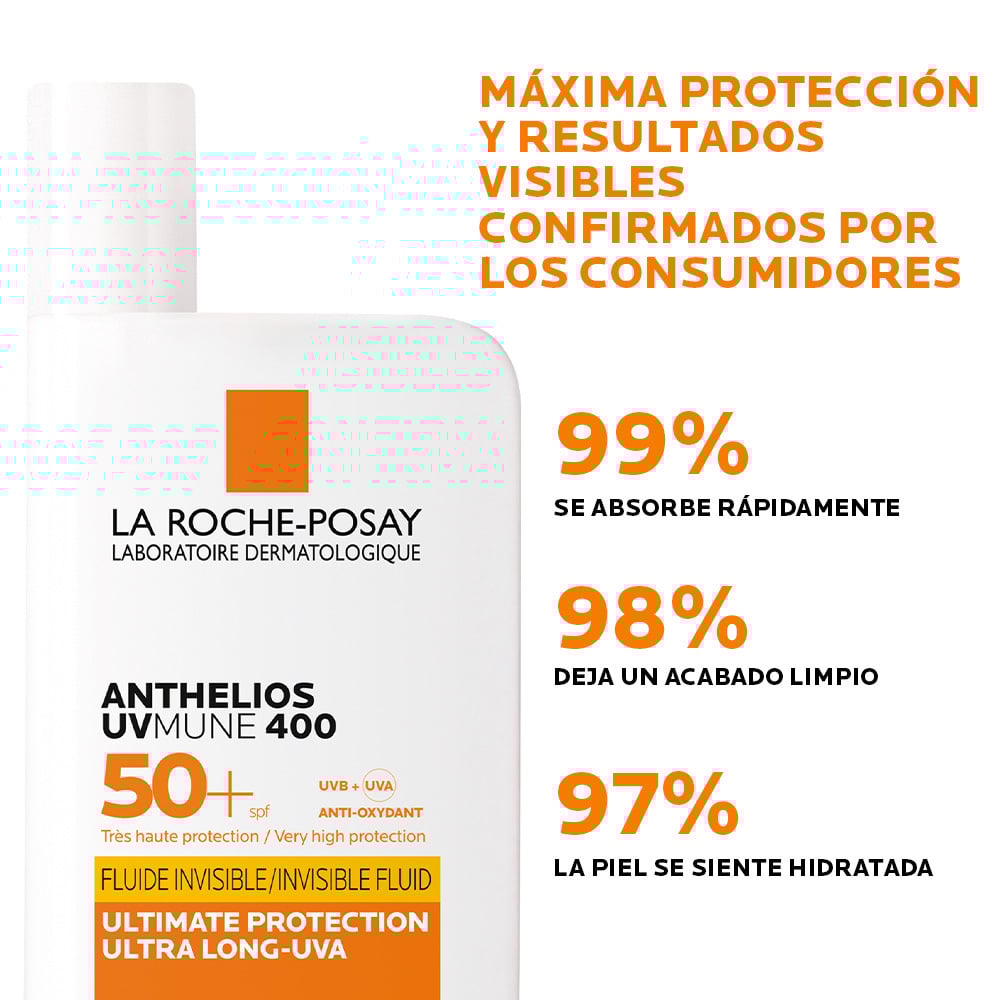 La Roche Anthelios Protector Solar 50+Invi 50 ml