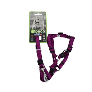 Doco Arnes/Correa Perro Xs Morado *1