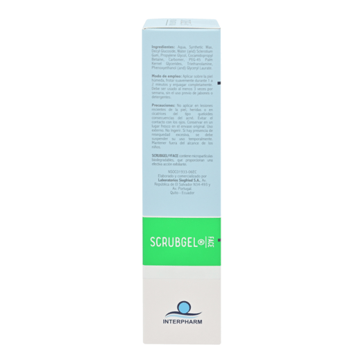Scrubgel Gel Exfol Facial 60 g