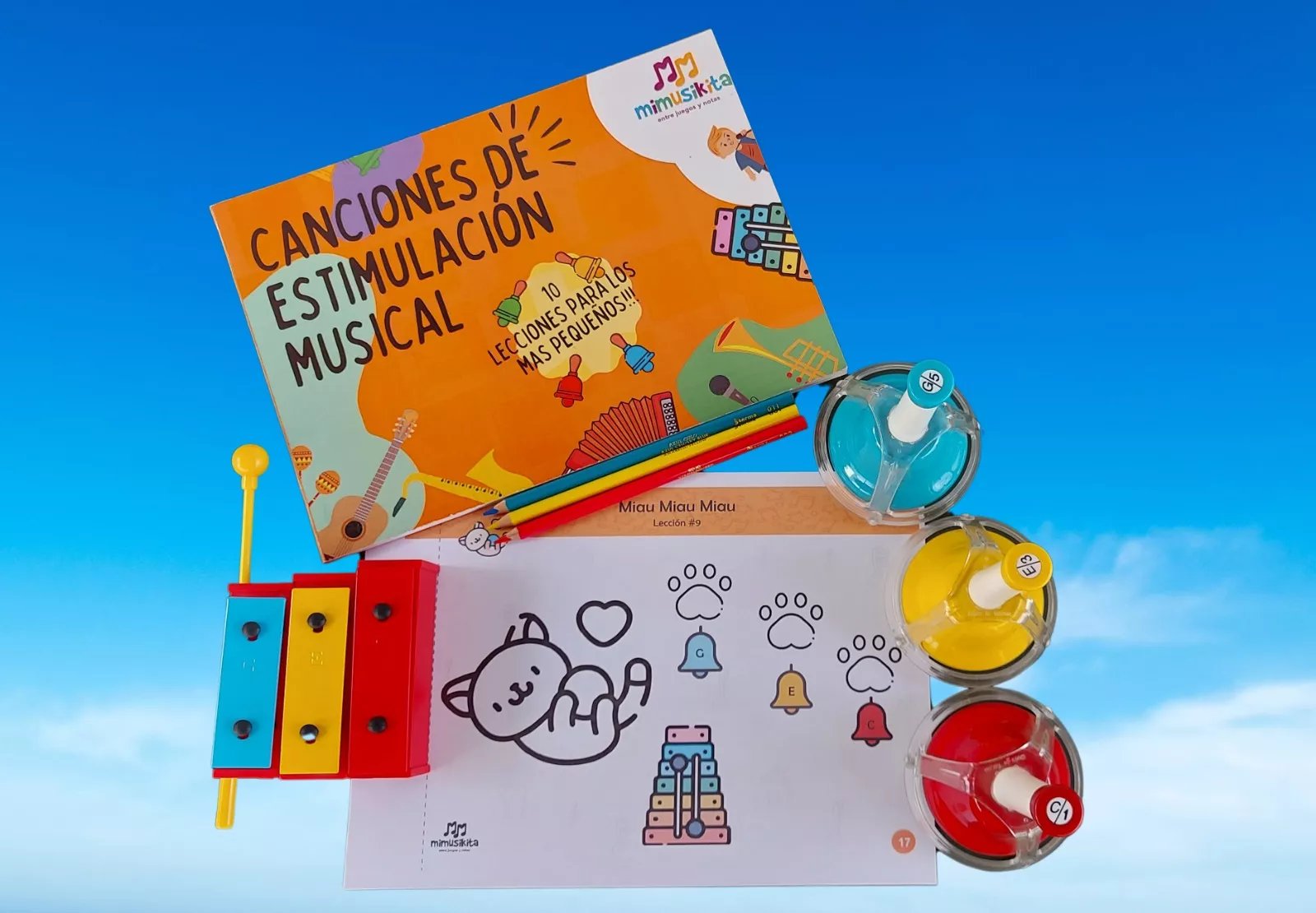 Curso de canto e iniciación instrumental