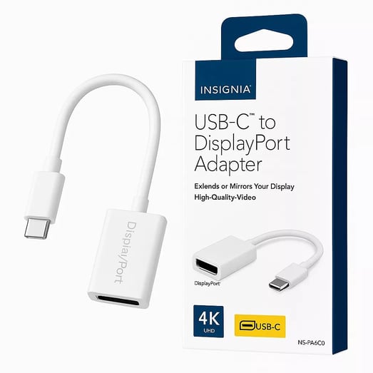 Adaptador Insignia USB-C a DisplayPort