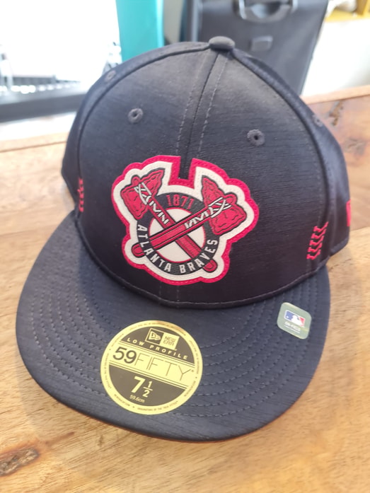 5950 NEW ERA ATLANTA BRAVES  7 1/2 AZUL MARINO