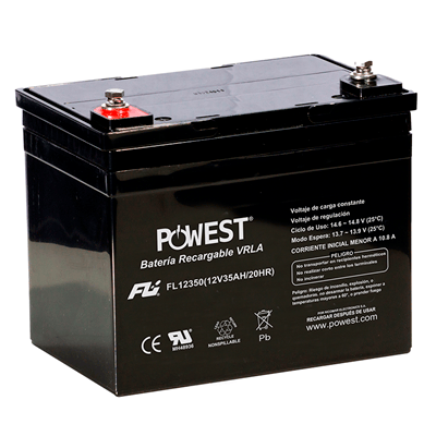BATERIA POWEST SELLADA 12V 35AH FL12350GS CEBAT-7214