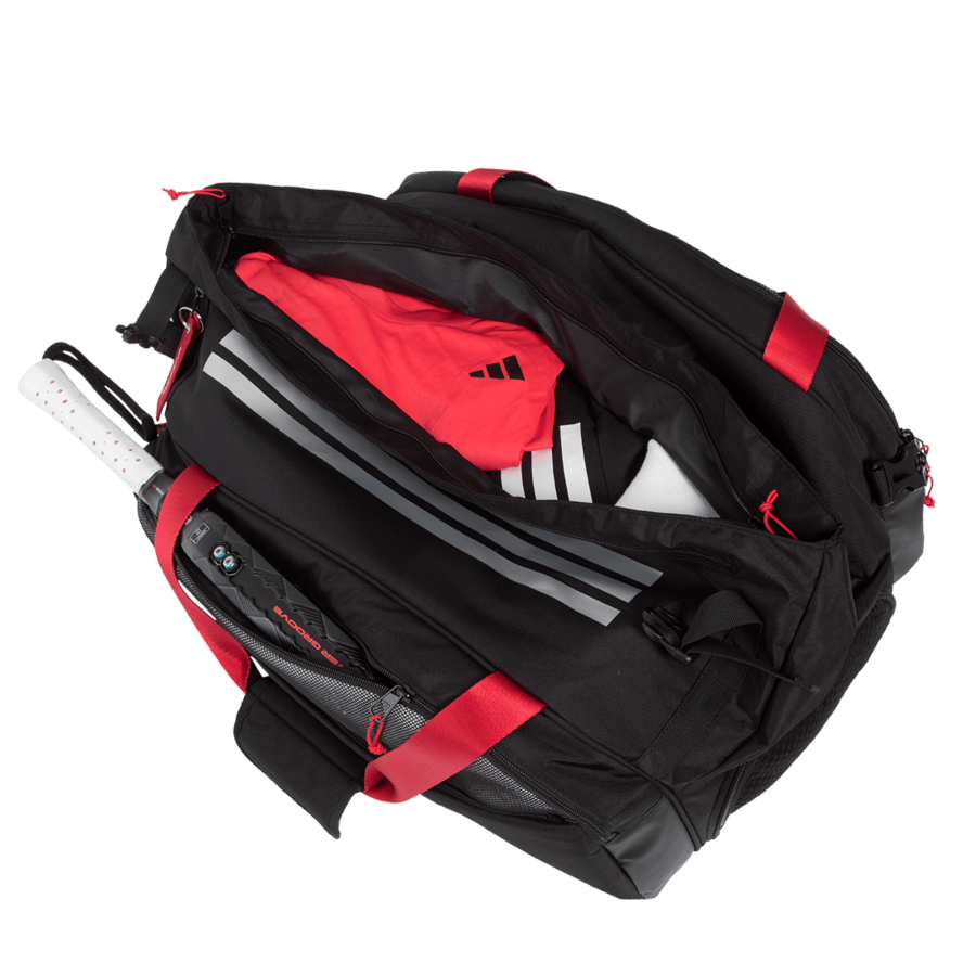 PELETERO ADIDAS MULTIGAME BLACK / RED 3.4 By: Ale Galán