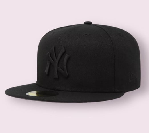 5950 NEW ERA NY YANKEES BLACKOUT  7 3/8