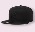 5950 NEW ERA NY YANKEES BLACKOUT  7 3/8