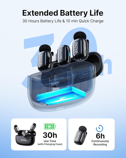OPEN BOX | Mini micrófono inalámbrico para Andriod/Tablets/PC con interfaz USB C