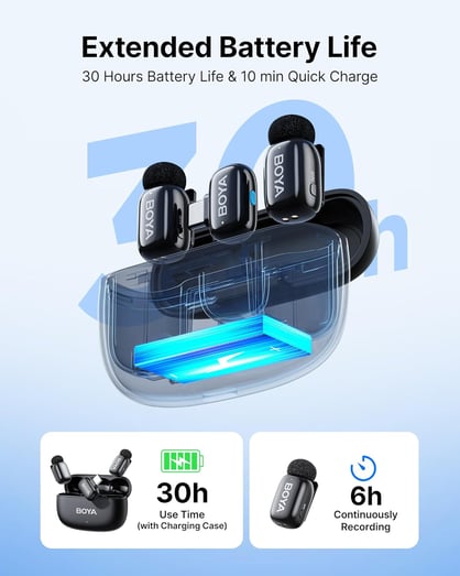 OPEN BOX | Mini micrófono inalámbrico para Andriod/Tablets/PC con interfaz USB C